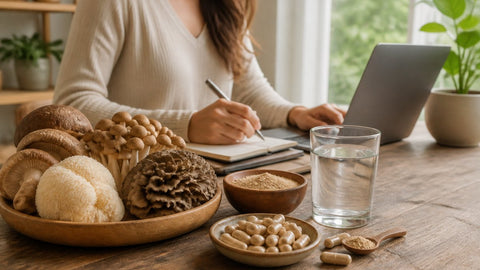 Organic Mushroom Supplements for Brain Fog: A 2026 Guide