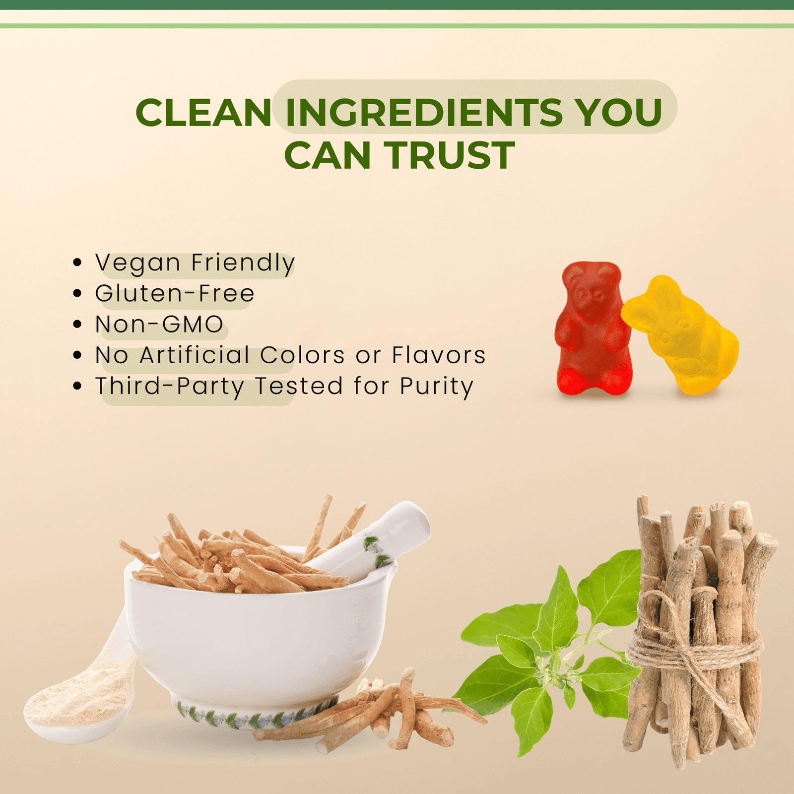 ingredients for ashwagandha gummies